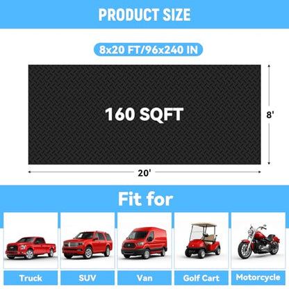 8x20 FT Garage Floor Mat