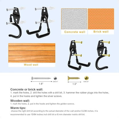 Heavy Duty Garage Hooks Storage (20 Count)