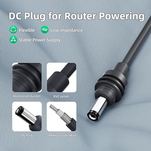 Starlink Standard 4X Gen 3 Power Adapter 12V to 57V 4.5A Converter Supply