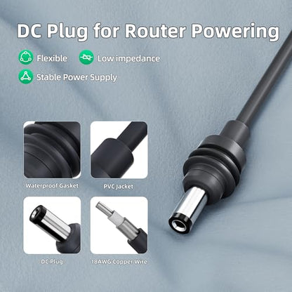Starlink Standard 4X Gen 3 Power Adapter 12V to 57V 4.5A Converter Supply