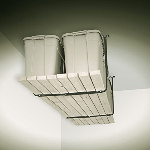 Adjustable Garage Ceiling Mount Storage Rack Kit