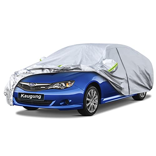 6 Layers Car Cover Custom Fit Subaru Impreza Sedan from 2005 to 2025