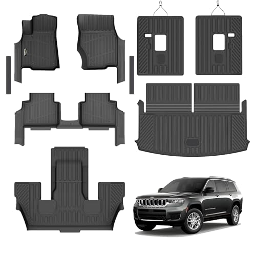 Floor Mats Custom for Jeep Grand Cherokee L 2021 (160 Count)