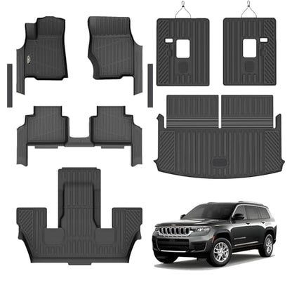 Floor Mats Custom for Jeep Grand Cherokee L 2021 (160 Count)
