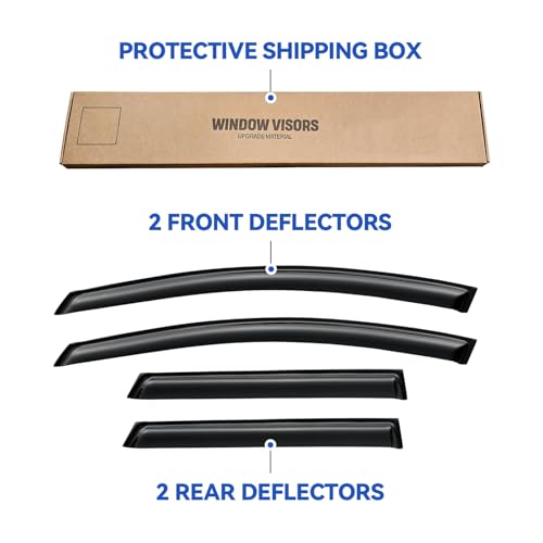 Window Visors Rain Guards for 2009