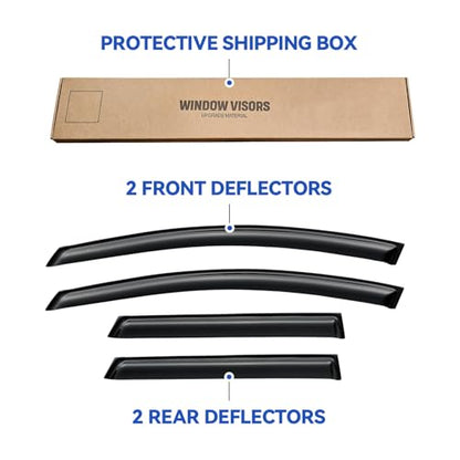 Window Visors Rain Guards for 2009