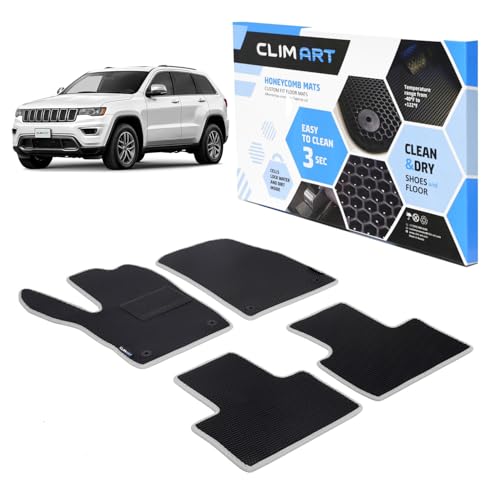 All Weather Car Floor Mats Compatible with Jeep Grand Cherokee 2016