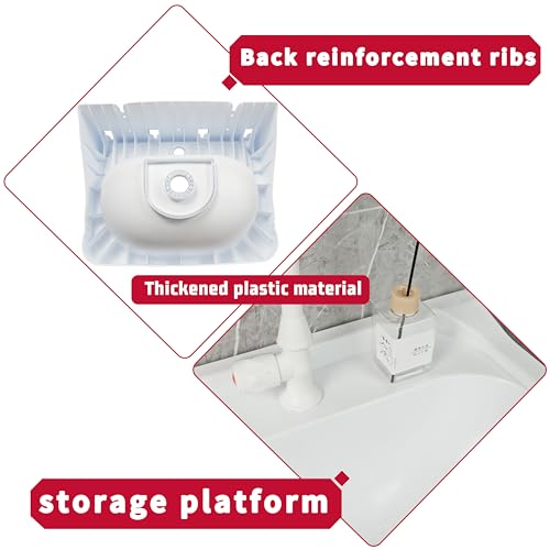 Wall Mount Bathroom Sink 19.7*15.3 No