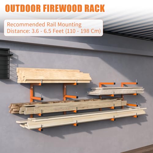 4 Pack Lumber Storage Rack (4 Count)