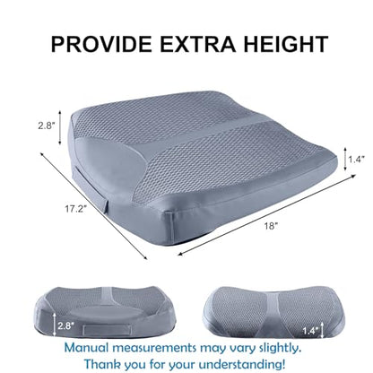 Car Memory Foam Heightening Seat Cushion for Short People Driving