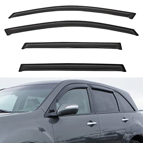 4pcs Window Visors Rain Guards for 2007