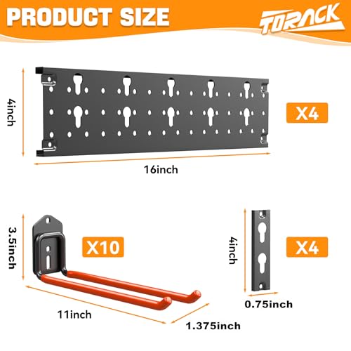 Garden Tool Organizer Wall Mount