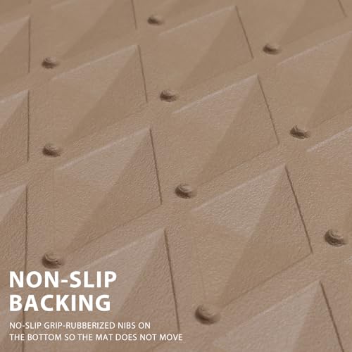 Beige Rubber Car Mats