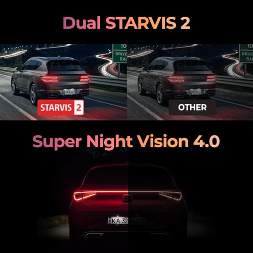 ARC900 Dash Cam 4K Front and 2K Rear