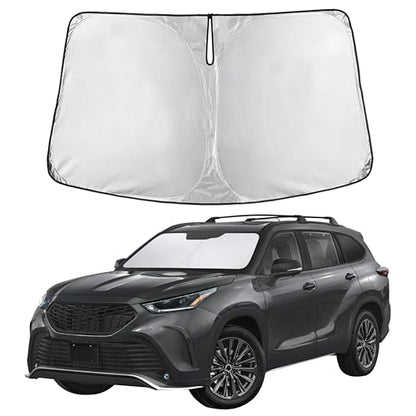 Windshield Sunshade Compatible for Toyota Highlander 2020