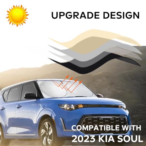 for Soul Windshield Sun Shade Window Sunshade Custom