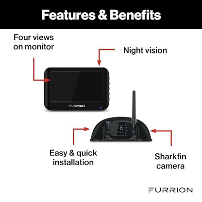 Vision S Wireless RV Backup Camera System