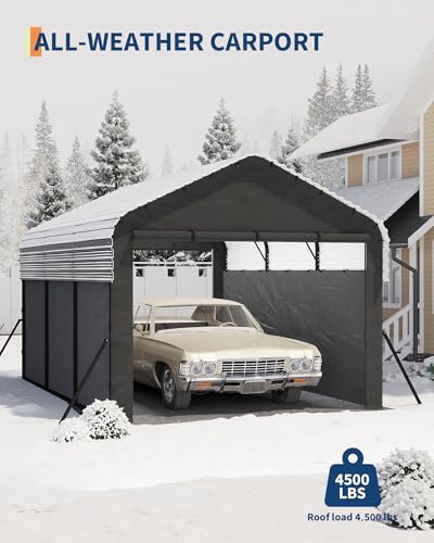 10'X15'X9' Metal Carport