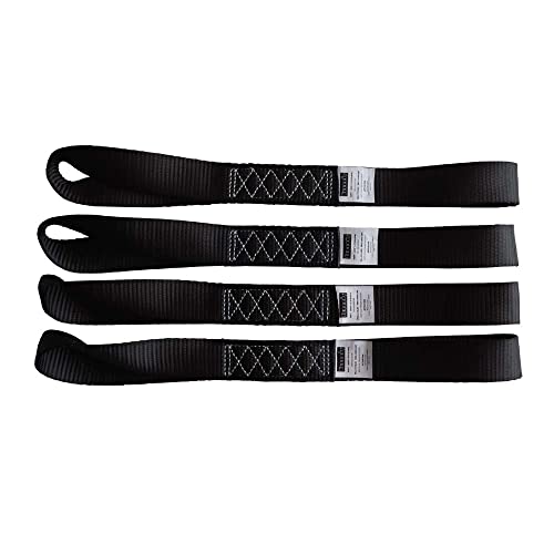 Soft Loop Tie Down Straps (4 Count)