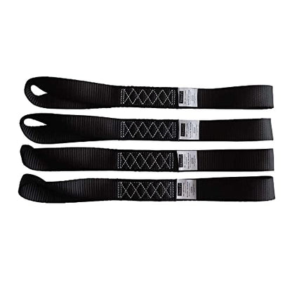 Soft Loop Tie Down Straps (4 Count)