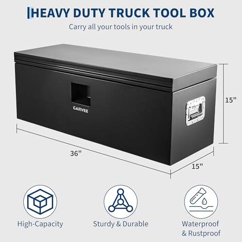 Steel Truck Tool Box Heavy Duty Truck Bed Toolbox w