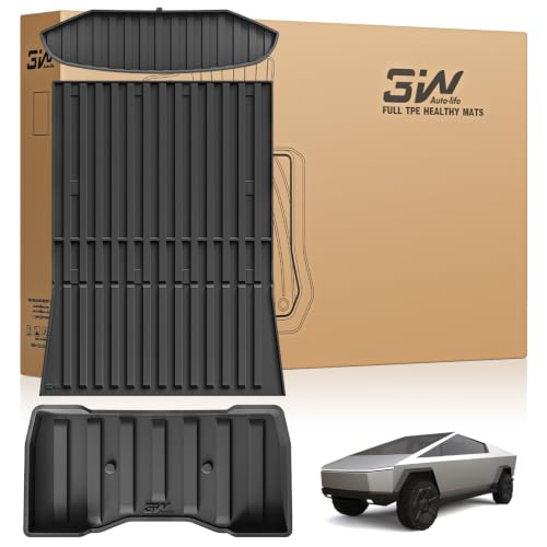 Pickup Trunk Mat Set for Tesla Cybertruck 2023 2024 2025