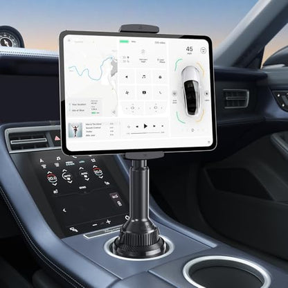 Sturdy Cup Holder Tablet Mount for Car