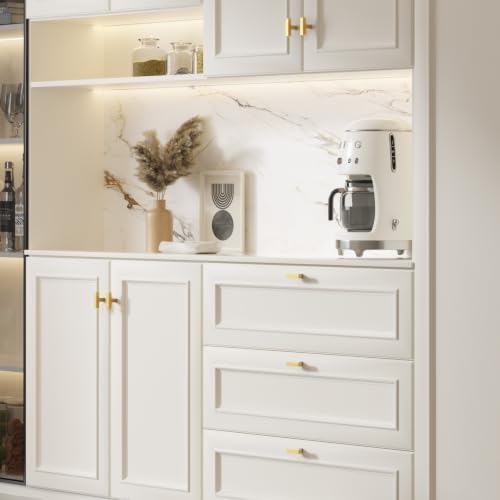 35 Pack Gold Cabinet Knobs Single Hole Gold Kitchen Handles