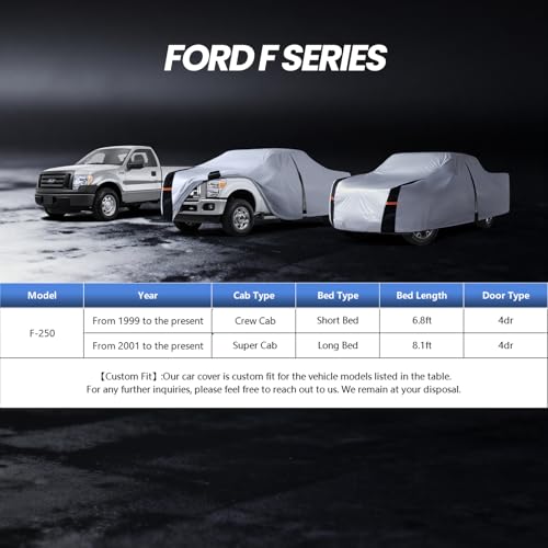 Multi Layer Ford F250 Truck Cover