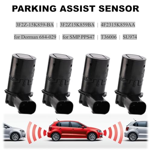 Backup Parking Sensor Rear PDC Sensor 4F2315K859AA for Ford 4PCS