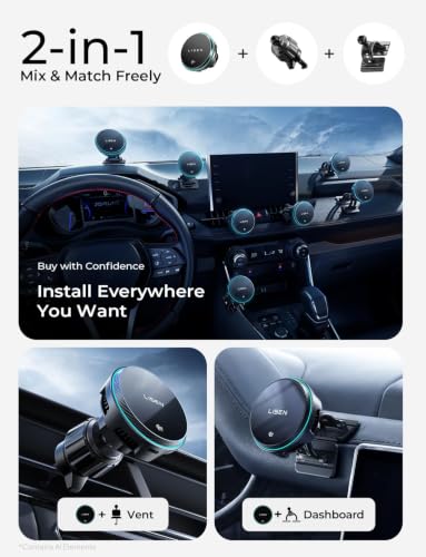Qi2.2 25W MagSafe Car Mount Charger