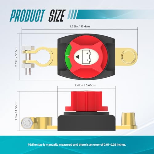 Top Post Battery Disconnect Switch