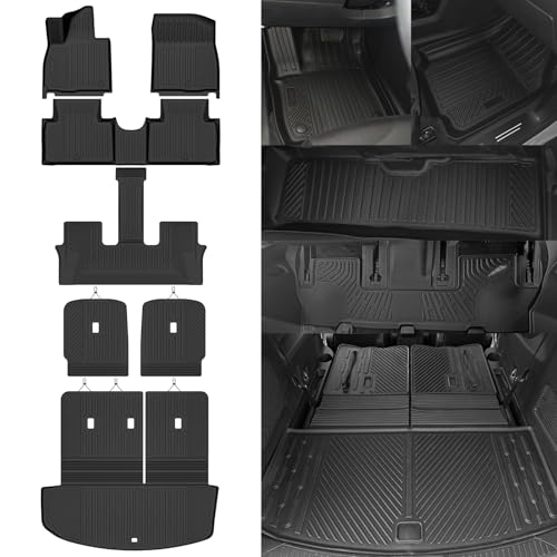 Custom Fit Floor Mats for 2026 Hyundai Palisade Gas 7 Seats