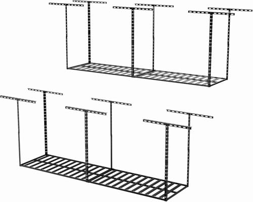 2x8 Garage Storage Overhead Rack Organization (2 Count)