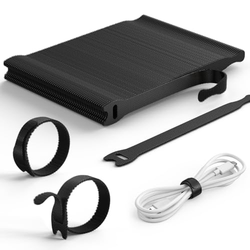 100Pack Reusable Cable Ties (100 Count)
