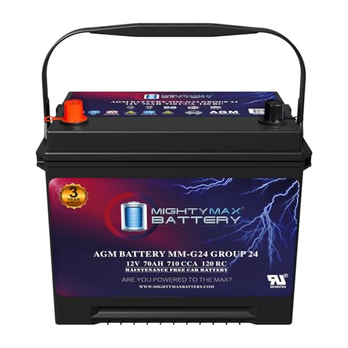 MM G24 Start and Stop Car BCI Group Size 24 12V 70Ah