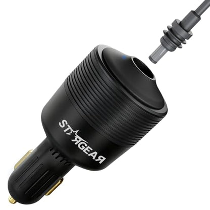 Starlink Mini Car Adapter 12V to 24V DC Step Up Converter with 60W Car Cigarette Lighter Adapter