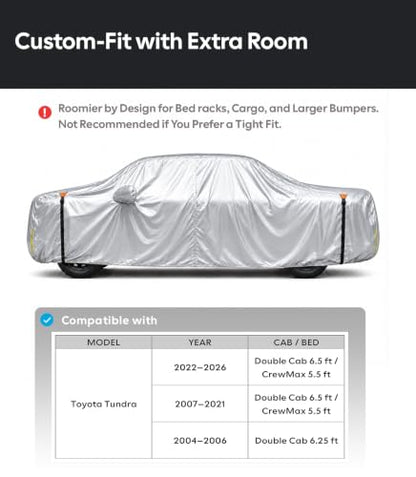 Car Cover for Toyota Tundra 2004