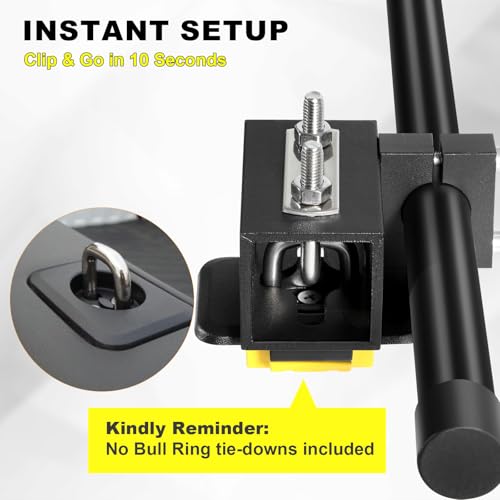 Fishing Rod Holder for Truck Bed