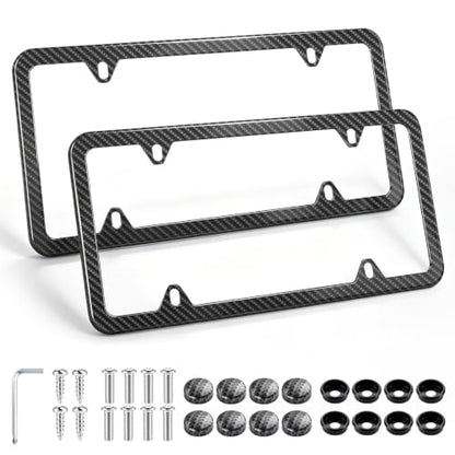 Carbon Fiber License Plate Frames
