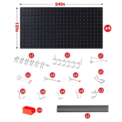 Pegboard Wall Organizer