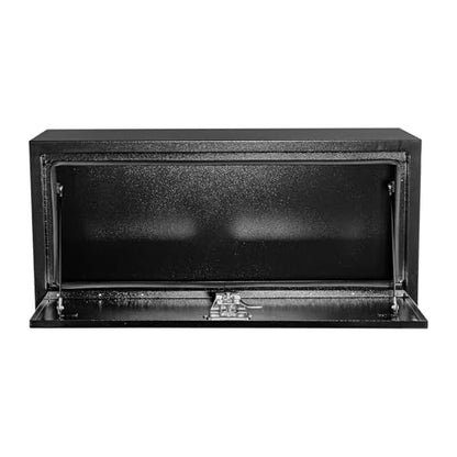 Black Steel Truck Bed Tool Box