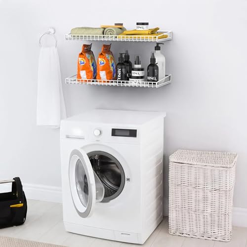 2 Pack Wall Mounted Storage Shelves