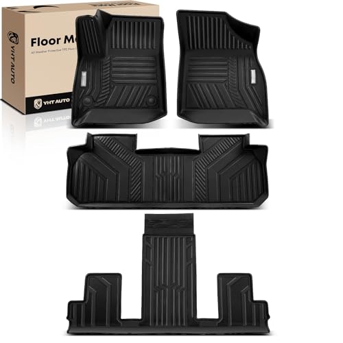 Automotive Floor Mats for Chevy Traverse 2018 (4 Count)