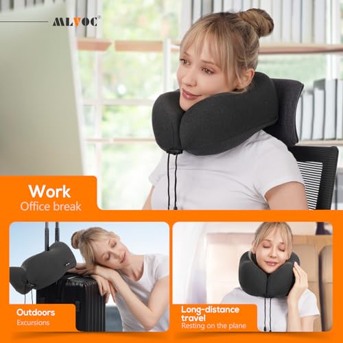 Airplane Travel Neck Pillow for Sleeping