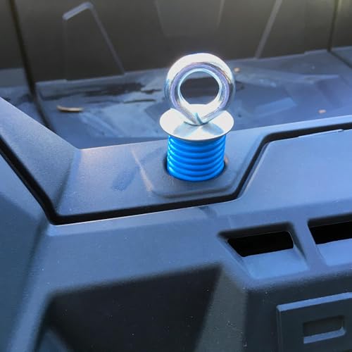 GripPRO ATV Lock & Ride Tie Down Anchors for Polaris RZR (6 Count)