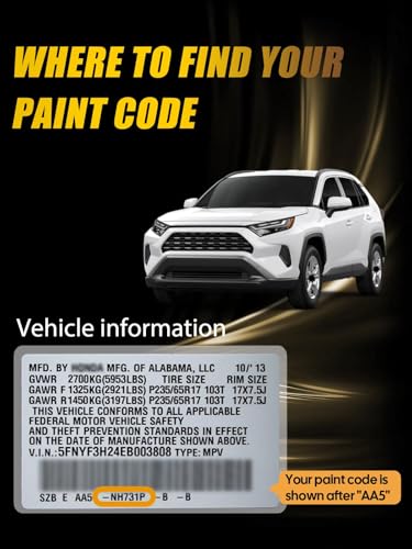 6X3 Lunar Rock Touch Up Paint Compatible with Toyota