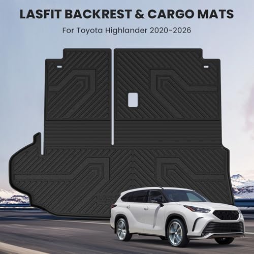 Cargo & Backrest Mats for Toyota Highlander 2026