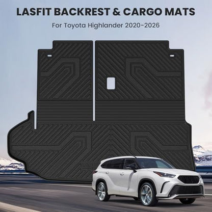 Cargo & Backrest Mats for Toyota Highlander 2026