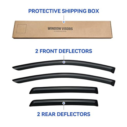 Window Visors Rain Guards for 2007